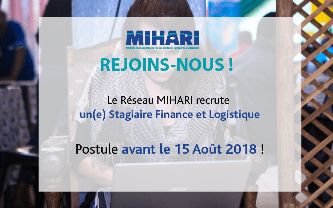 Read more about the article MIHARI recrute un(e) Stagiaire Finance et Logistique