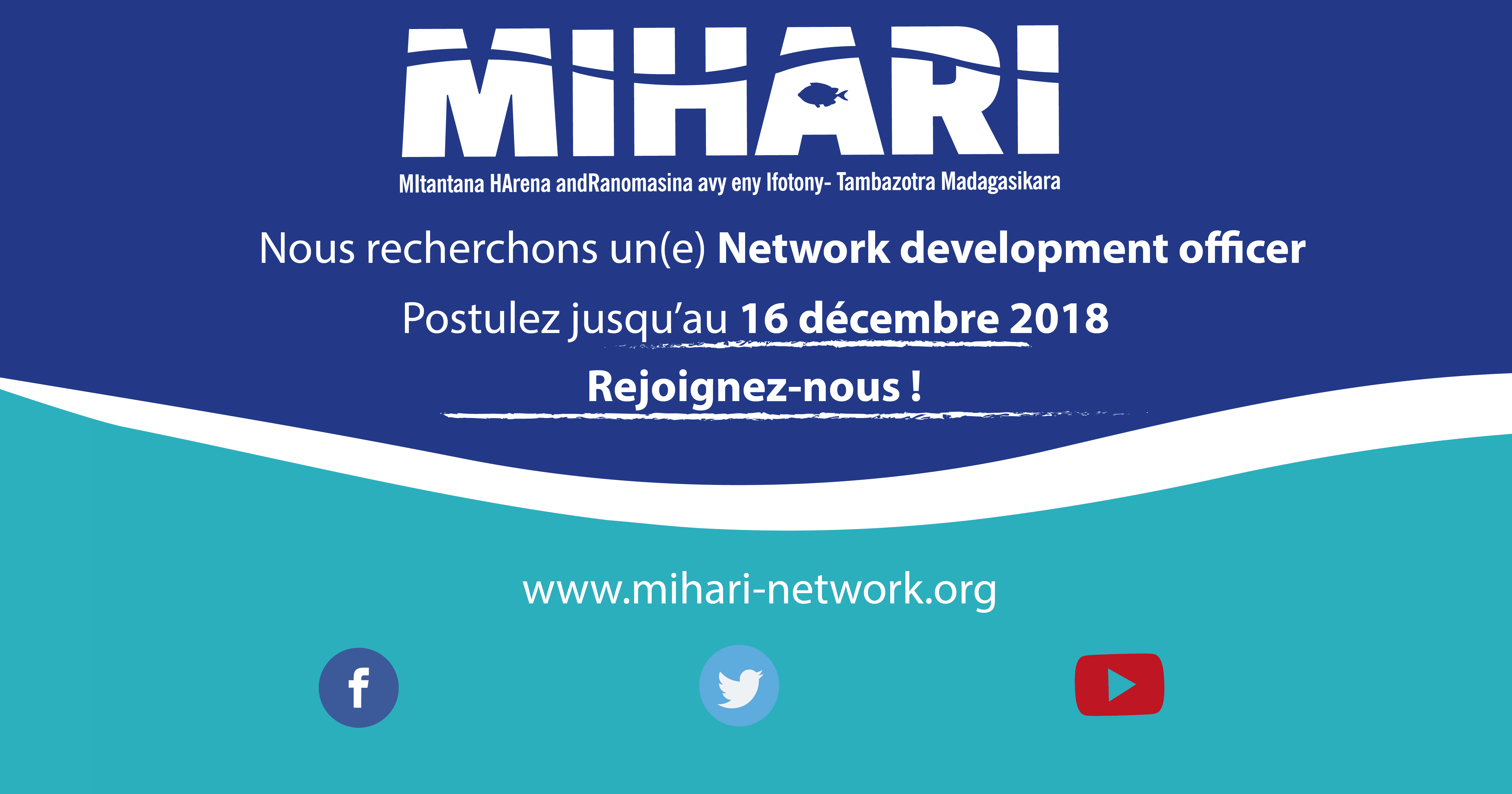 Lire la suite à propos de l’article MIHARI recrute un(e) Network development officer