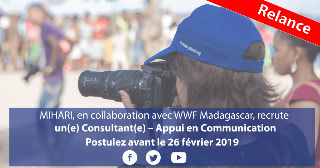 Read more about the article Postulez avant le 26 février 2019 pour devenir notre Consultant en communication !