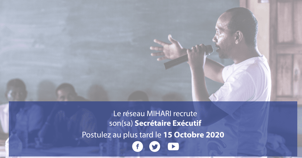 You are currently viewing MIHARI recrute un Secrétaire Exécutif 
